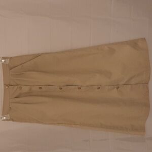 Button down skirt